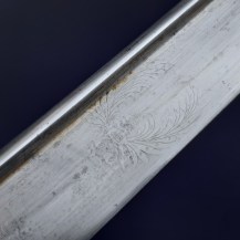 British 1827 Pattern Pipeback Rifle Officers Sword, Kings Royal Rifle Corps (60th Rifles) 23